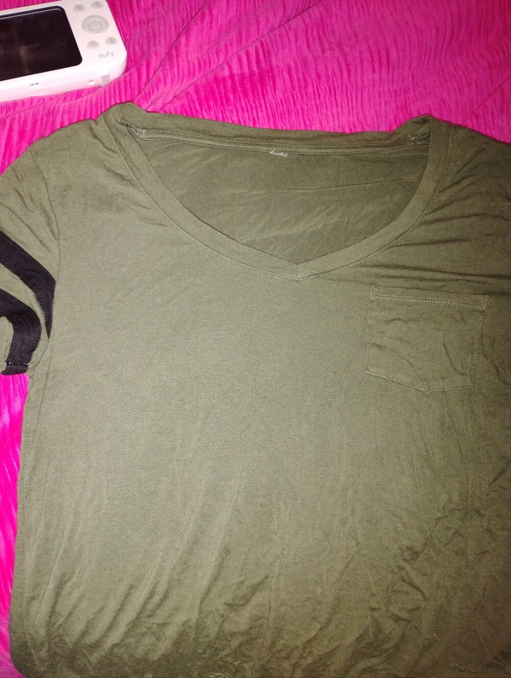 Army Green Crop Top